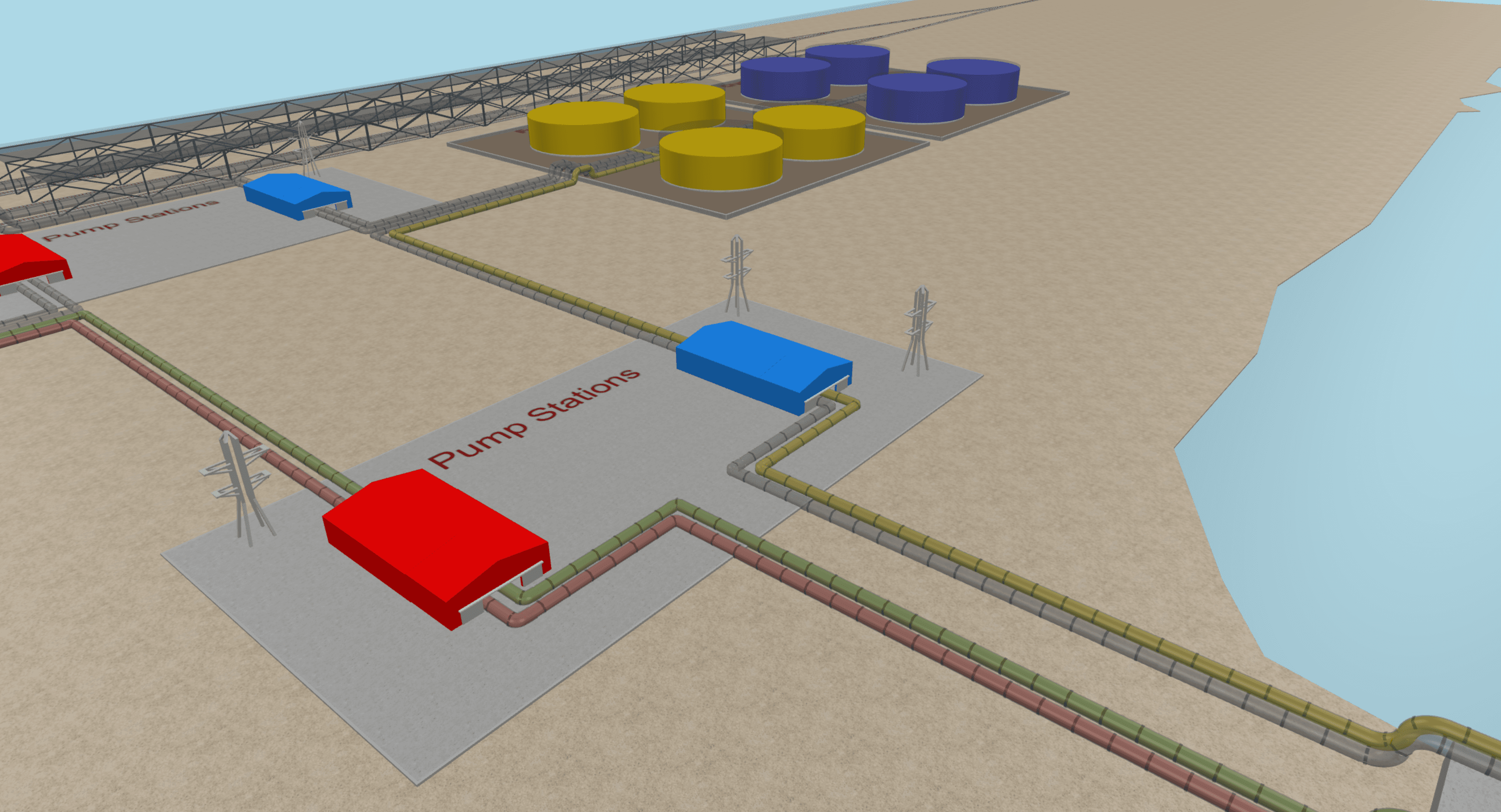 Digital Twin for a Sewage Treatment Plant